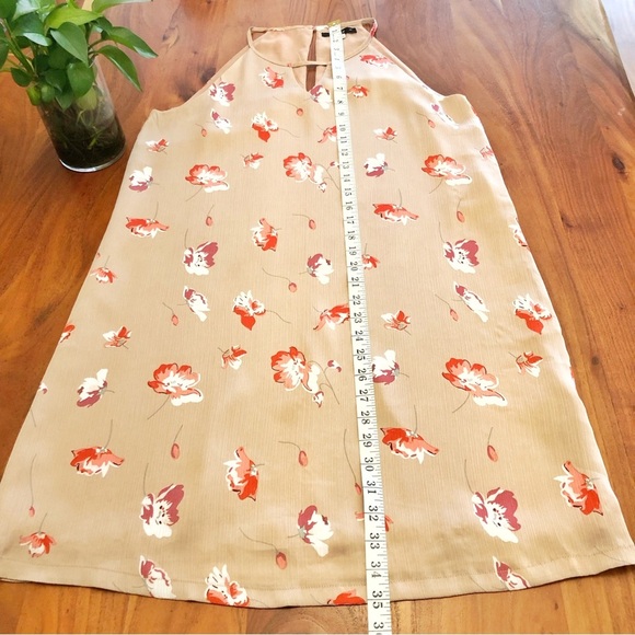 ONLY Floral Boho Sexy Feminine Sleeveless Summer Festival Tunic Mini  Dress.
. - Picture 6 of 10